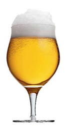Belgian Blonde Beer Glass